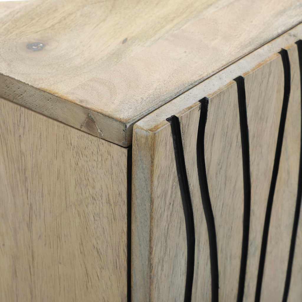 Ντουλάπες & ράφια αποθήκευσης μέσων Λευκό και Μαύρο - Pakobazaar