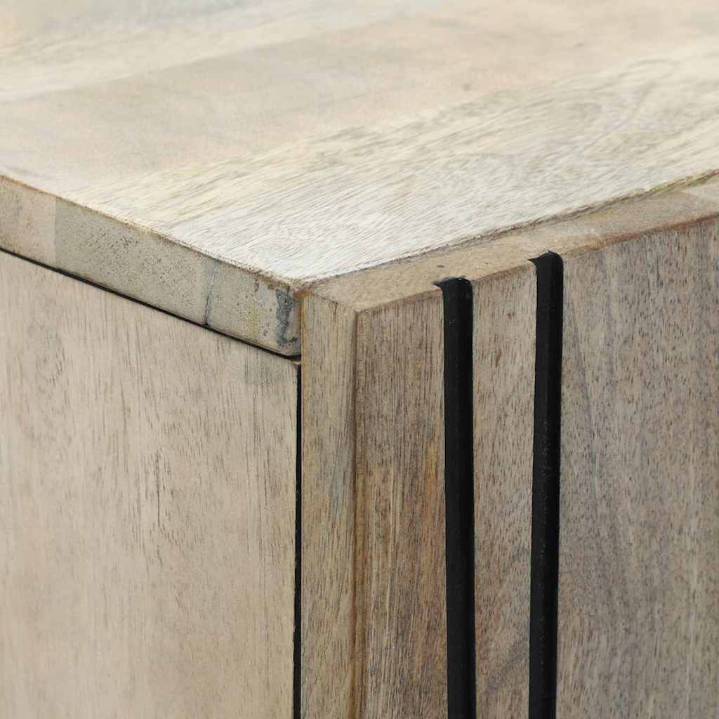 Ντουλάπες & ράφια αποθήκευσης μέσων με συρτάρι Λευκό και Μαύρο - Pakobazaar