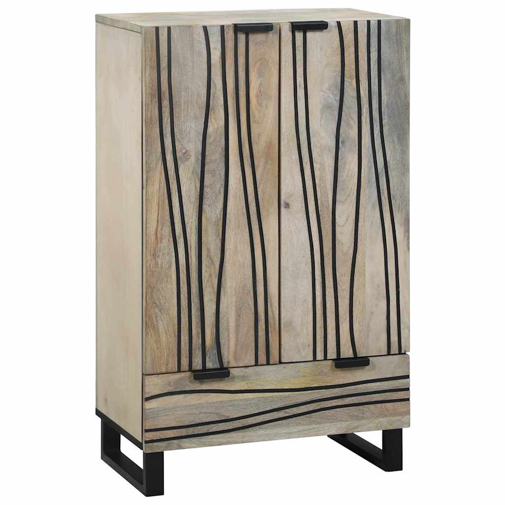 Ντουλάπες & ράφια αποθήκευσης μέσων με συρτάρι Λευκό και Μαύρο - Pakobazaar