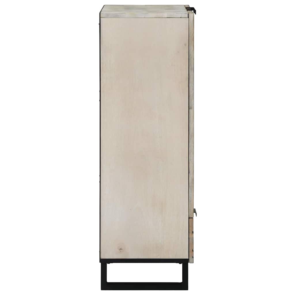 Ντουλάπες & ράφια αποθήκευσης μέσων με συρτάρι Λευκό και Μαύρο - Pakobazaar