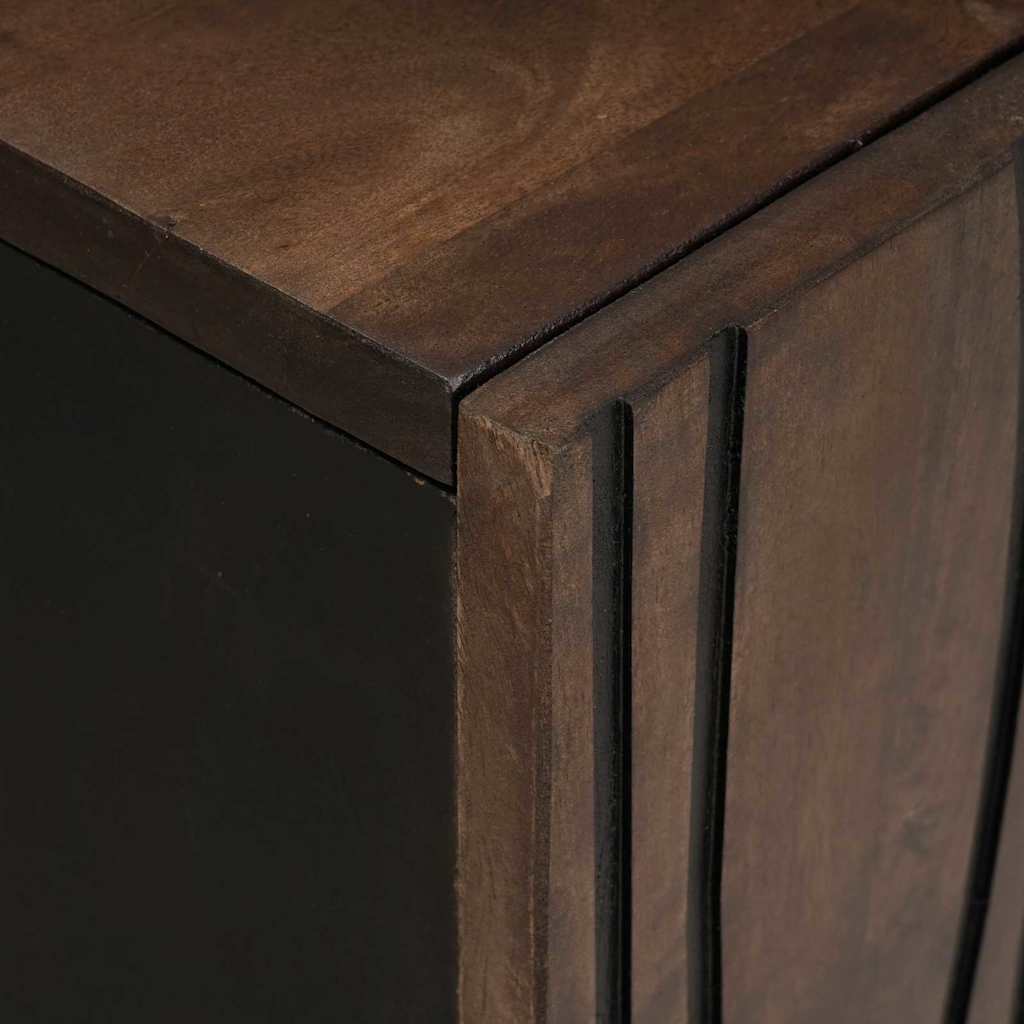 Πλαϊνό γραφείο Καρυδιά 60 x 33,5 x 75 εκ. Στερεό ξύλο μάνγκο - Pakobazaar