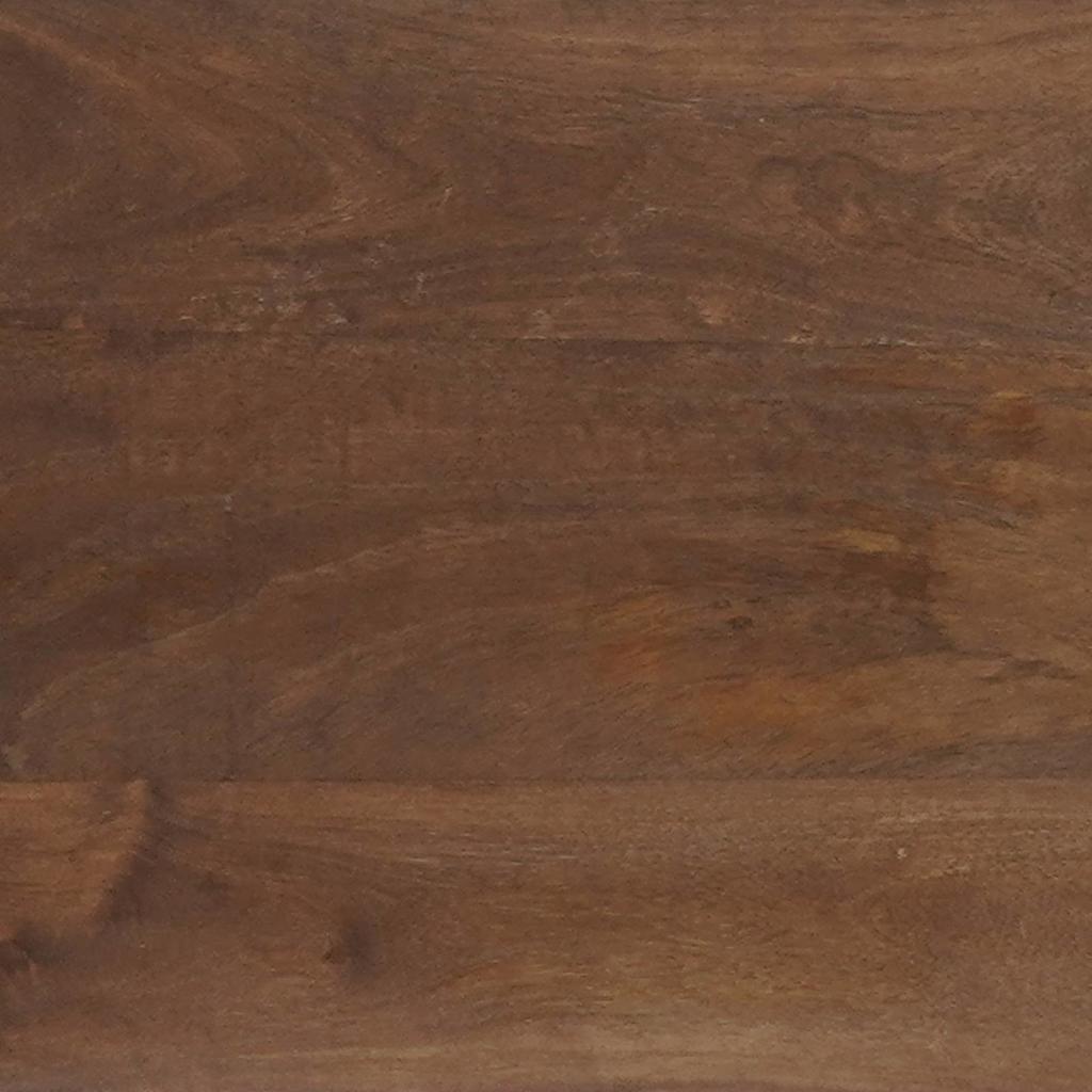 Πλαϊνό γραφείο Καφέ 60 x 33.5 x 75 εκ. Μασίφ ξύλο μάνγκο - Pakobazaar