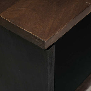 Κομοδίνο με συρτάρι Καρυδιά 50 x 33 x 62 εκ. Μασίφ ξύλο ακακίας - Pakobazaar
