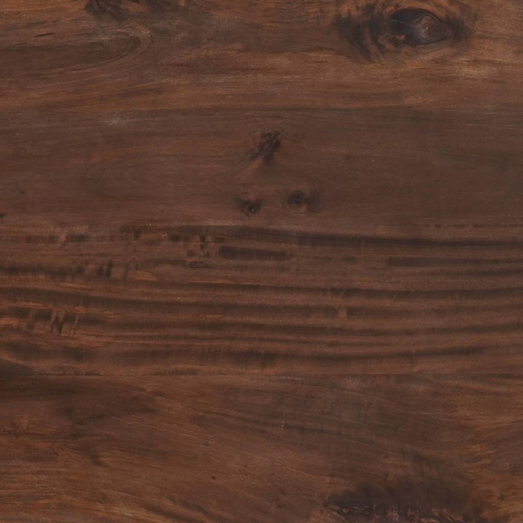 Τραπεζάκι σαλονιού με συρτάρι Καφέ και Μαύρο 80 x 54 x 40 εκ