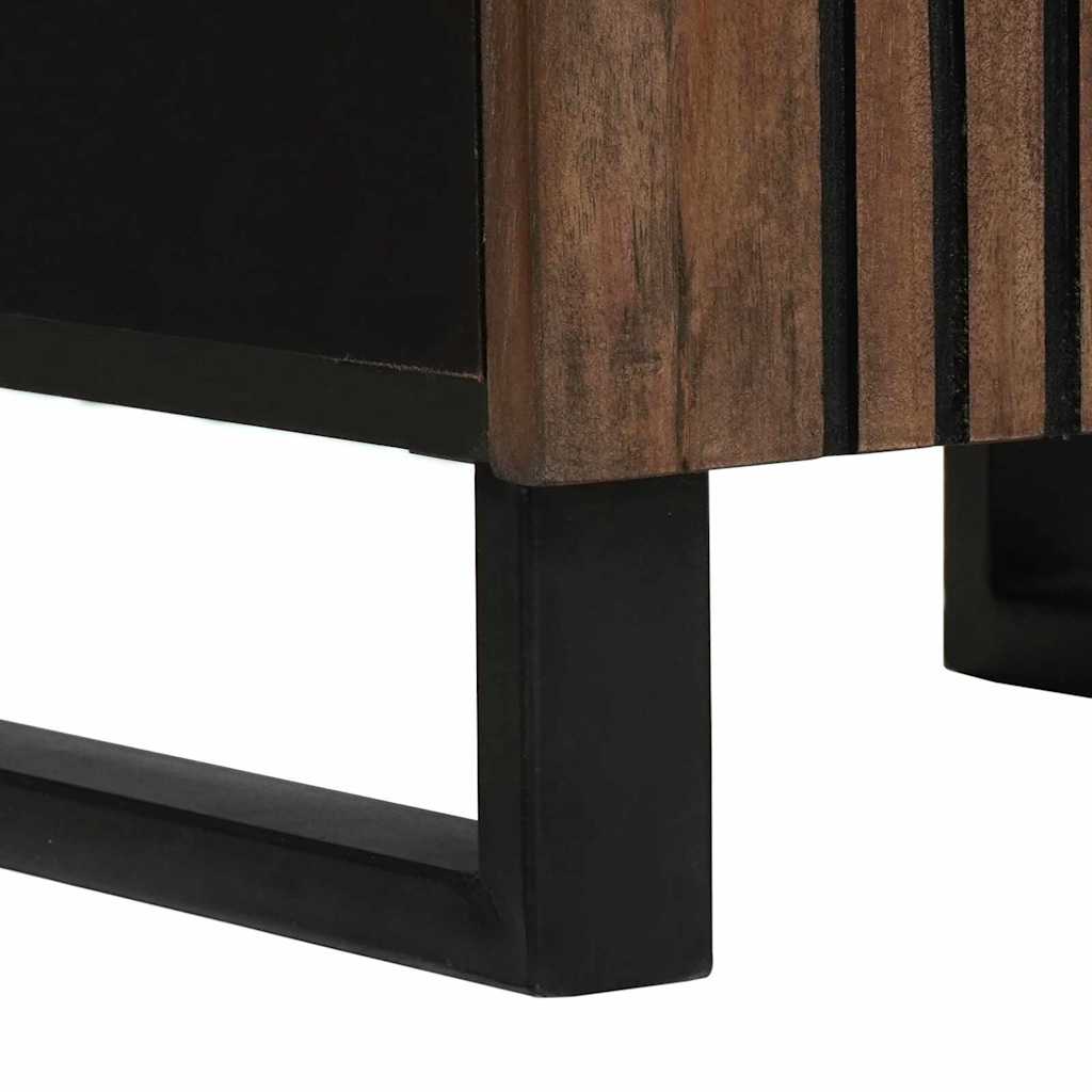 Ντουλάπα Νιπτήρα Mπάνιου με ράφι Καρυδιά 38 x 33 x 160 εκ.