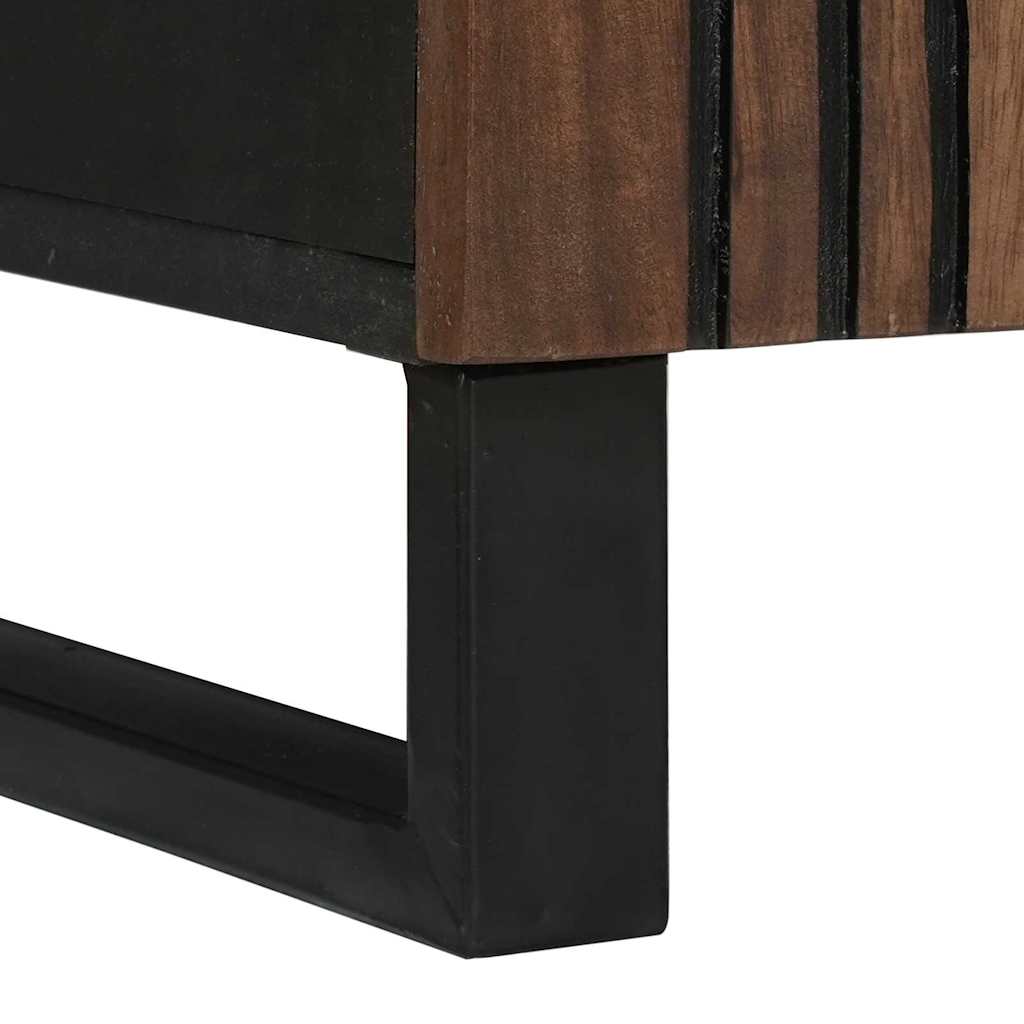 Πλαϊνό Γραφείο Καφέ 60 x 33 x 75 cm Μασίφ ξύλο μάνγκο - Pakobazaar