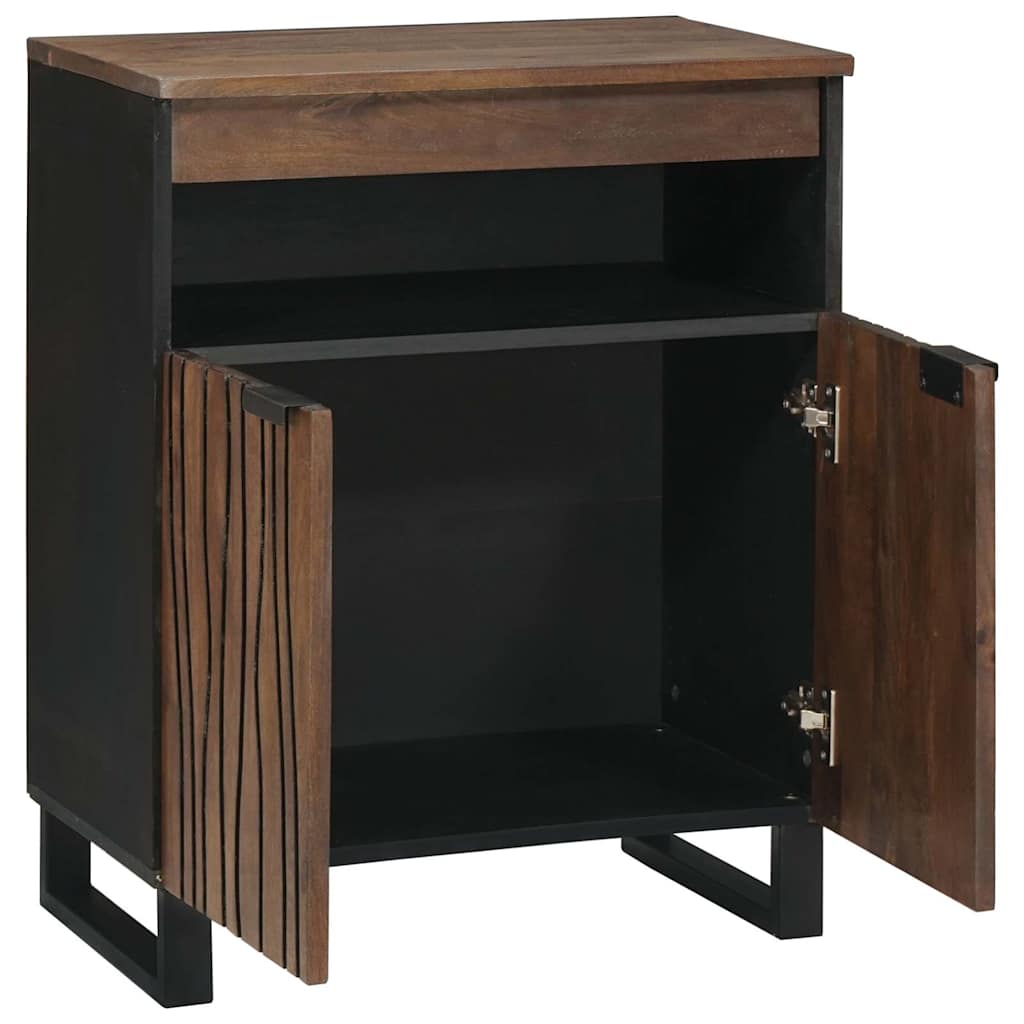 Πλαϊνό Γραφείο Καφέ 60 x 33 x 75 cm Μασίφ ξύλο μάνγκο - Pakobazaar