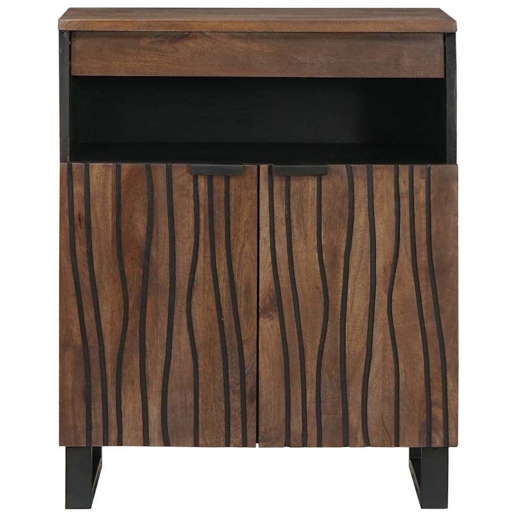 Πλαϊνό Γραφείο Καφέ 60 x 33 x 75 cm Μασίφ ξύλο μάνγκο - Pakobazaar
