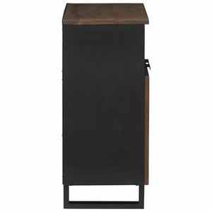 Πλαϊνό Γραφείο Καφέ 60 x 33 x 75 cm Μασίφ ξύλο μάνγκο - Pakobazaar