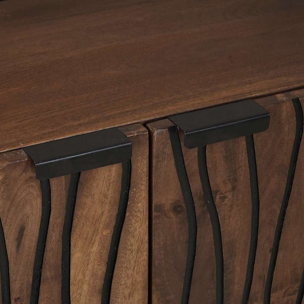 Ντουλάπες & ράφια αποθήκευσης μέσων Καφέ 60 x 33.5 x 75 εκ. - Pakobazaar