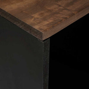 Μπουφές Καφέ 80 x 33 x 75 εκ Μασίφ ξύλο μάνγκο - Pakobazaar