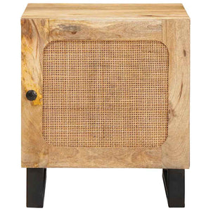 Κομοδίνο 2 pcs Φυσικό 40 x 33 x 46 εκ. - Pakobazaar
