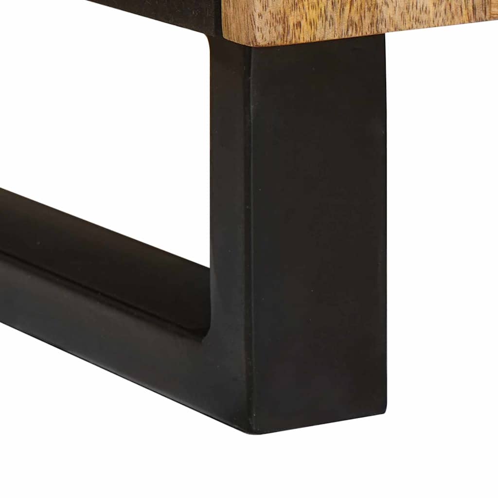 Κομοδίνο 2 pcs Φυσικό 40 x 33 x 46 εκ. Στερεό ξύλο μάνγκο - Pakobazaar