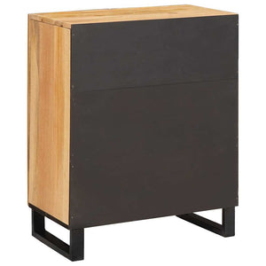 Πλαϊνό γραφείο Καφέ 60 x 33 x 75 cm Στερεό ξύλο μάνγκο - Pakobazaar