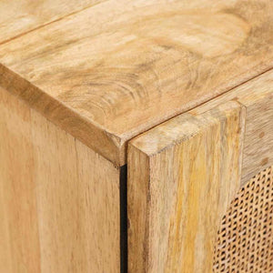 Πλαϊνό γραφείο Καφέ 60 x 33 x 75 cm Στερεό ξύλο μάνγκο - Pakobazaar