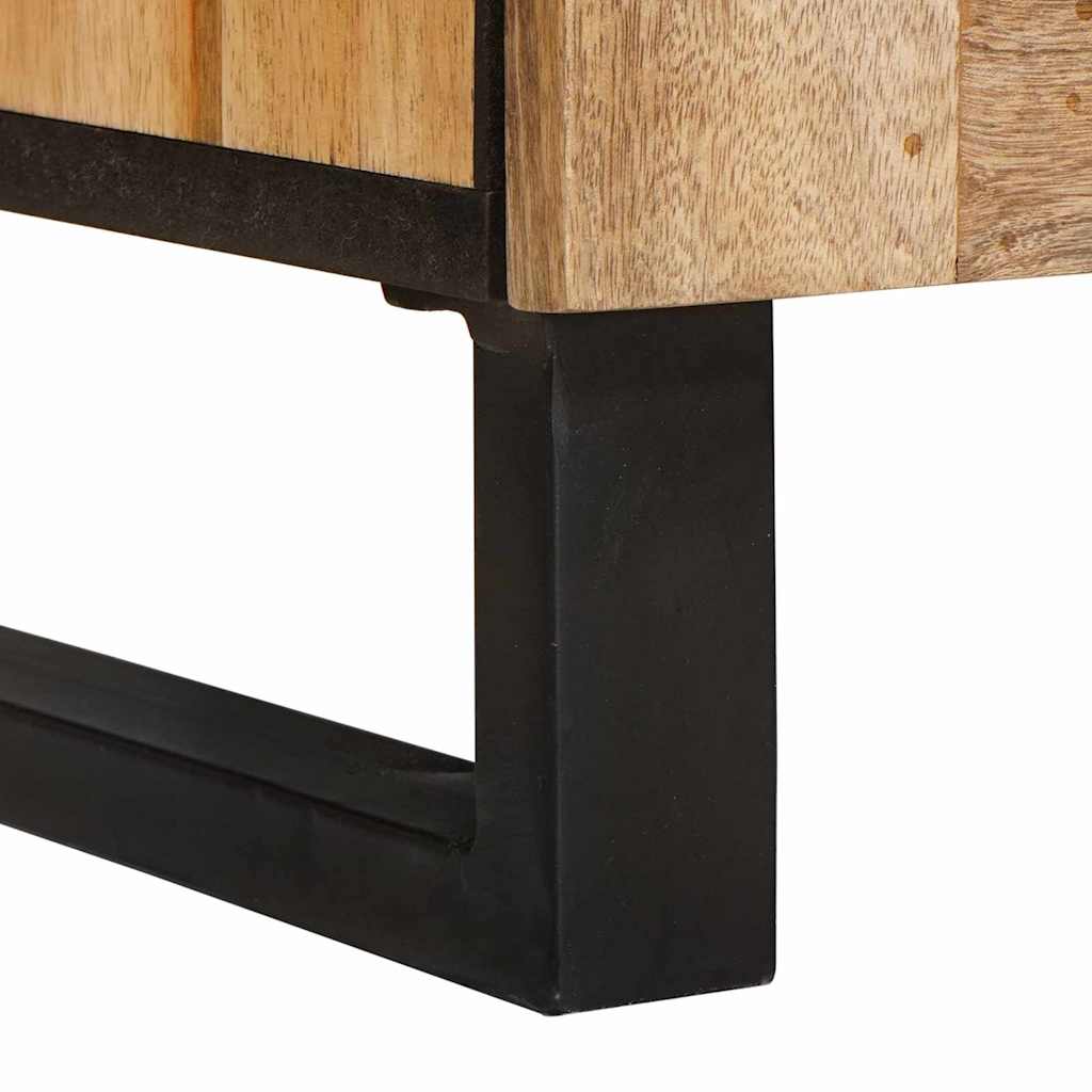 Πλαϊνό γραφείο Καφέ 60 x 33 x 75 cm Στερεό ξύλο μάνγκο - Pakobazaar