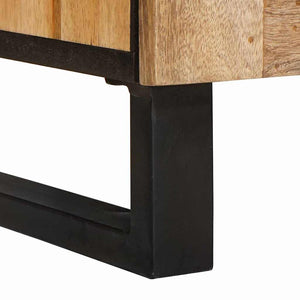 Πλαϊνό γραφείο Καφέ 60 x 33 x 75 cm Στερεό ξύλο μάνγκο - Pakobazaar