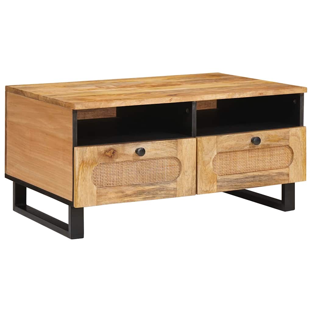 Τραπεζάκι σαλονιού με συρτάρι Artisan Oak 80 x 54 x 40 εκ - Pakobazaar