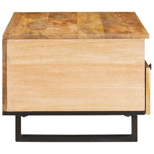 Τραπεζάκι σαλονιού με συρτάρι Artisan Oak 80 x 54 x 40 εκ - Pakobazaar