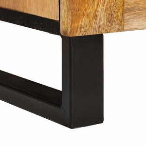 Πλαϊνό γραφείο Καφέ 60 x 33 x 75 cm Στερεό ξύλο μάνγκο