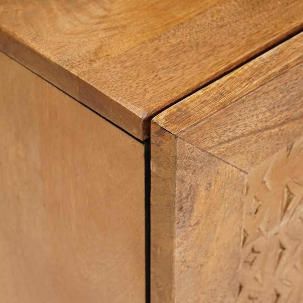Κομοδίνο 2 pcs Ανοιχτό καφέ 80 x 50 x 40 cm Επεξεργασμένο Ξύλο