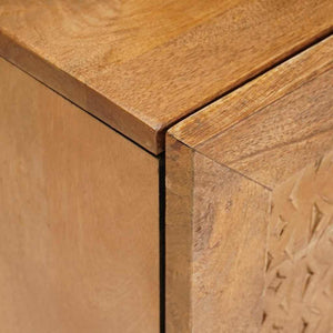 Κομοδίνο 2 τεμ. Ανοιχτό καφέ 80 x 50 x 40 cm Επεξεργασμένο Ξύλο