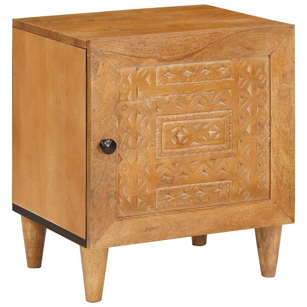 Κομοδίνο 2 pcs Ανοιχτό καφέ 80 x 50 x 40 cm Επεξεργασμένο Ξύλο