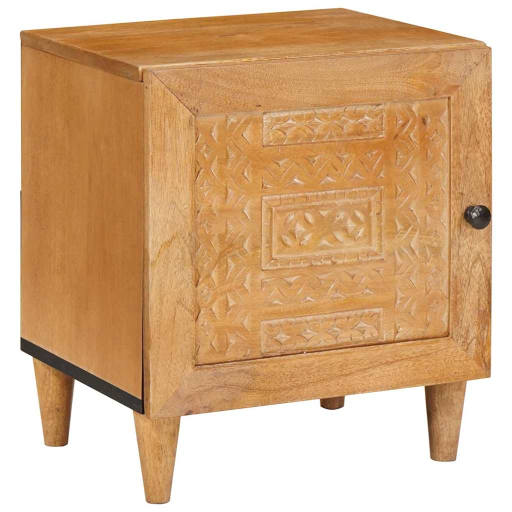 Κομοδίνο 2 pcs Ανοιχτό καφέ 80 x 50 x 40 cm Επεξεργασμένο Ξύλο