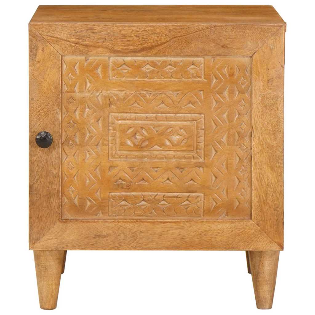 Κομοδίνο 2 pcs Ανοιχτό καφέ 80 x 50 x 40 cm Επεξεργασμένο Ξύλο