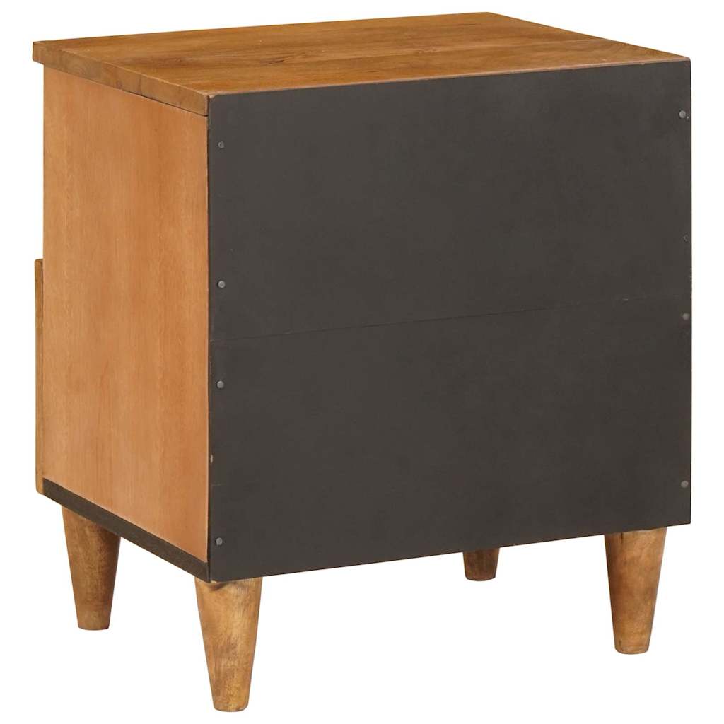 Κομοδίνο 2 pcs Ανοιχτό καφέ 40 x 33 x 46 εκ. Επεξεργασμένο Ξύλο
