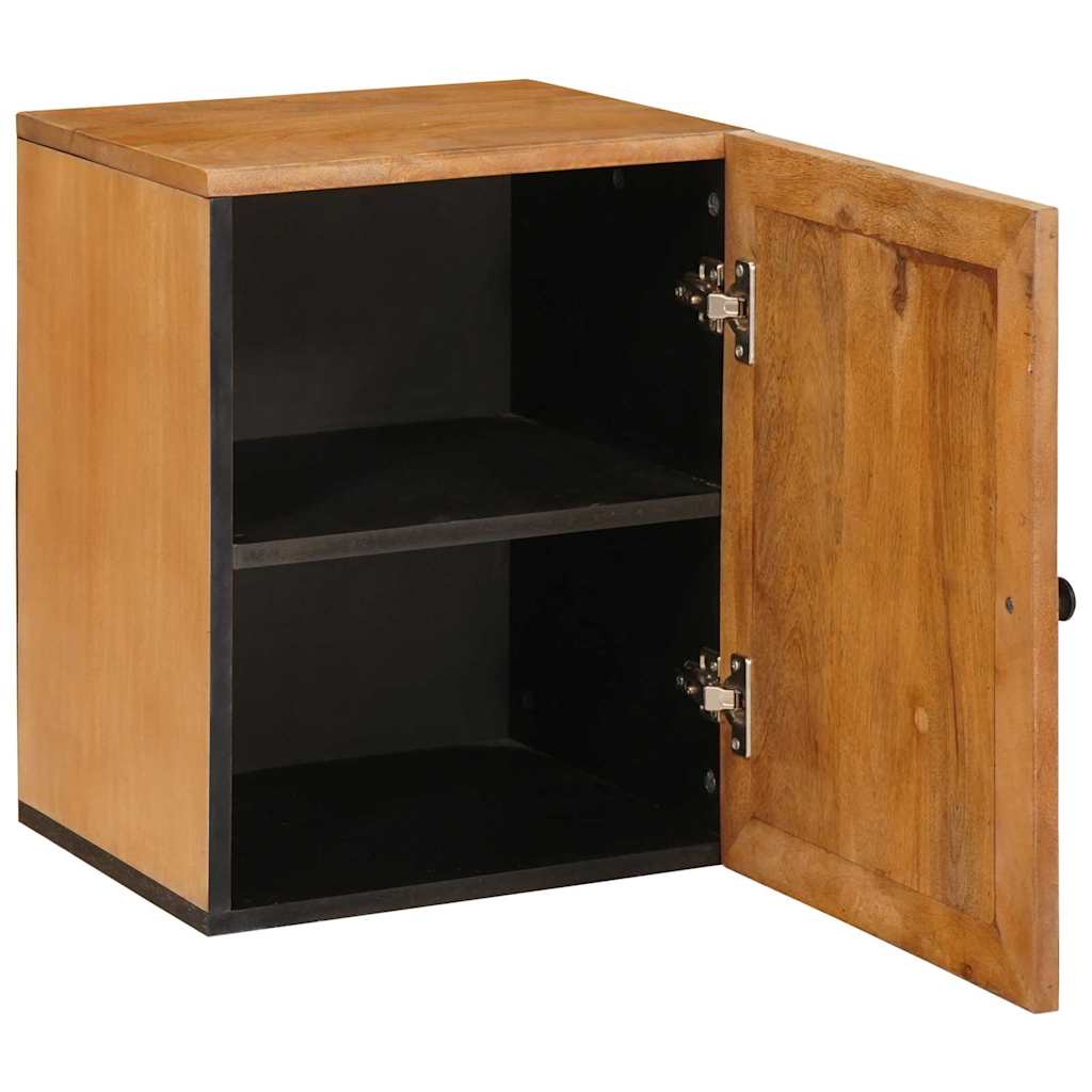 Ντουλάπι Μπάνιου με αποθήκευση Ανοιχτό καφέ 38 x 33 x 48 εκ