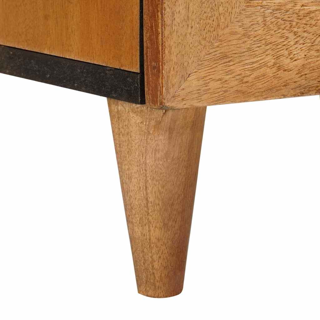 Ντουλάπι Μπάνιου με αποθήκευση Ανοιχτό καφέ 38 x 33 x 58 εκ.