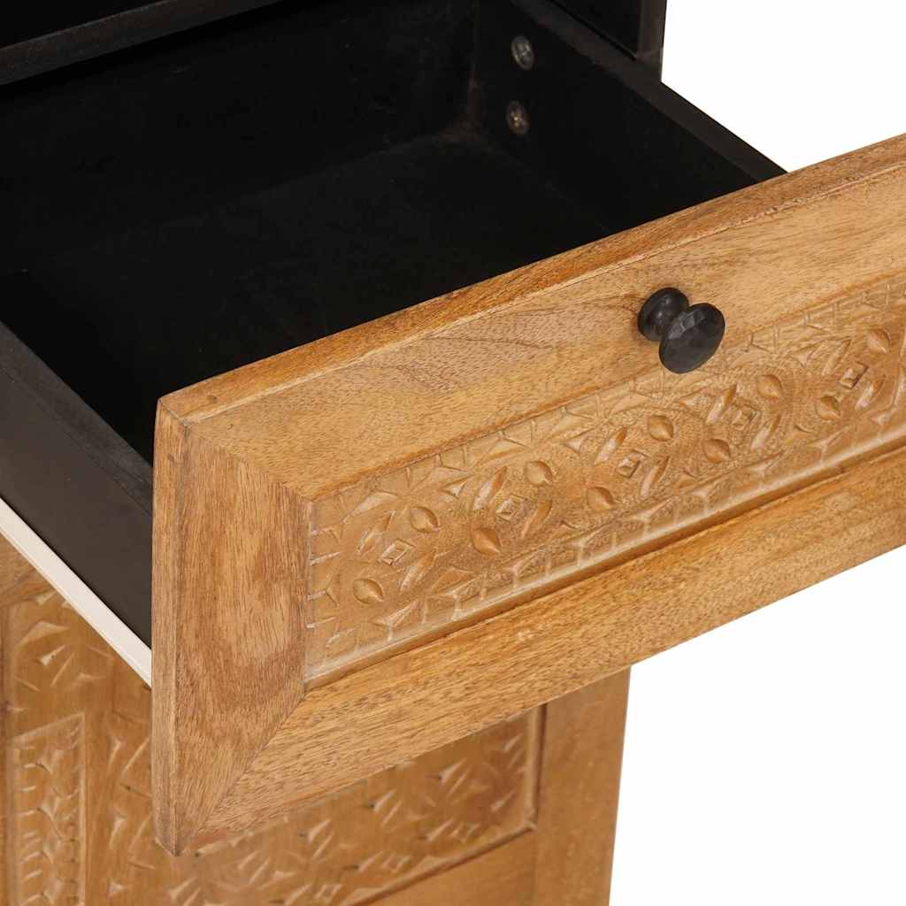 Ντουλάπι Μπάνιου με συρτάρι Ανοιχτό καφέ 38 x 33 x 160 εκ.