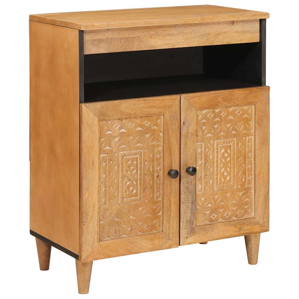 Πλαϊνό γραφείο Ανοιχτό καφέ 33.5 x 60 x 75 εκ - Pakobazaar