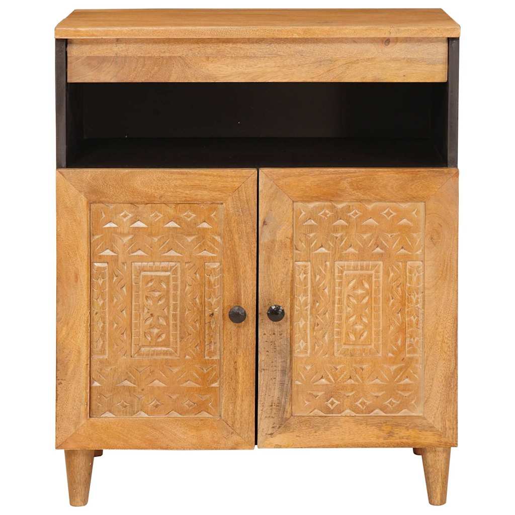 Πλαϊνό γραφείο Ανοιχτό καφέ 33.5 x 60 x 75 εκ - Pakobazaar