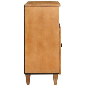 Πλαϊνό γραφείο Ανοιχτό καφέ 33.5 x 60 x 75 εκ - Pakobazaar
