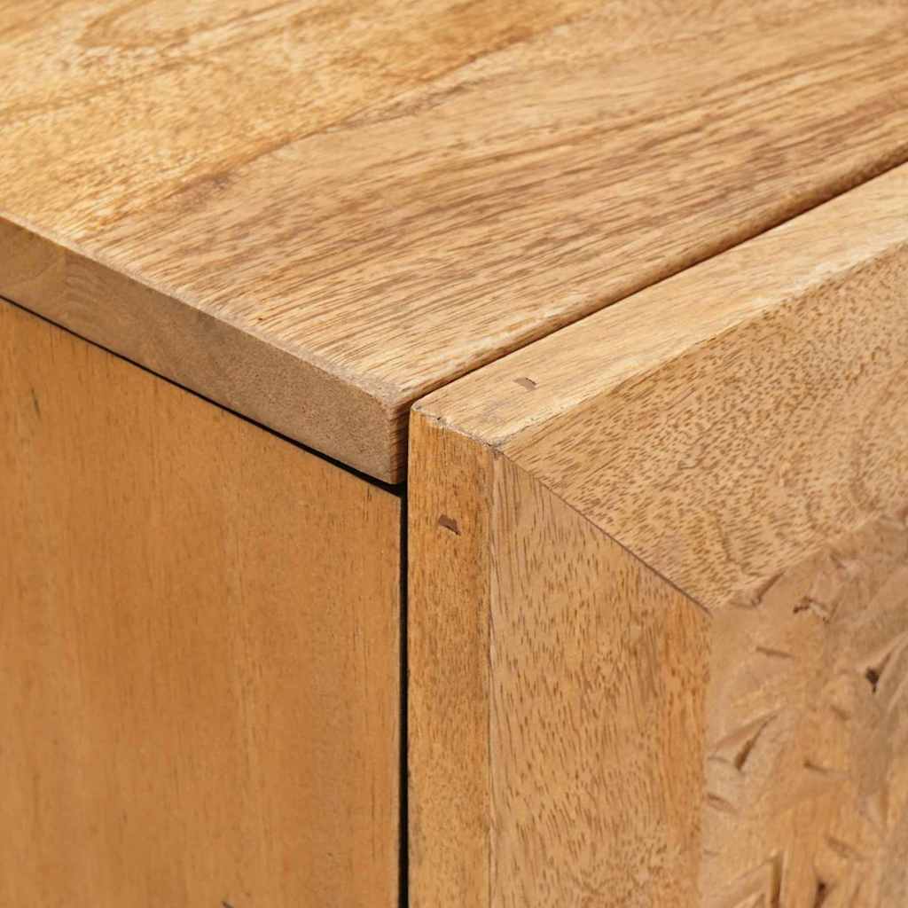 Πλαϊνό γραφείο Ανοιχτό καφέ 33.5 x 60 x 75 εκ - Pakobazaar
