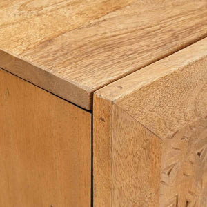 Πλαϊνό γραφείο Ανοιχτό καφέ 33.5 x 60 x 75 εκ - Pakobazaar