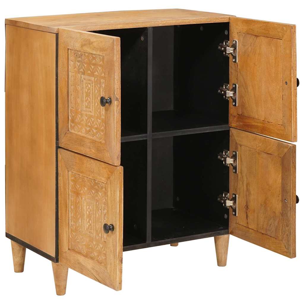 Πλαϊνό γραφείο Ανοιχτό καφέ 33.5 x 60 x 75 εκ - Pakobazaar