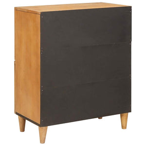 Πλαϊνό γραφείο Ανοιχτό καφέ 33.5 x 60 x 75 εκ - Pakobazaar