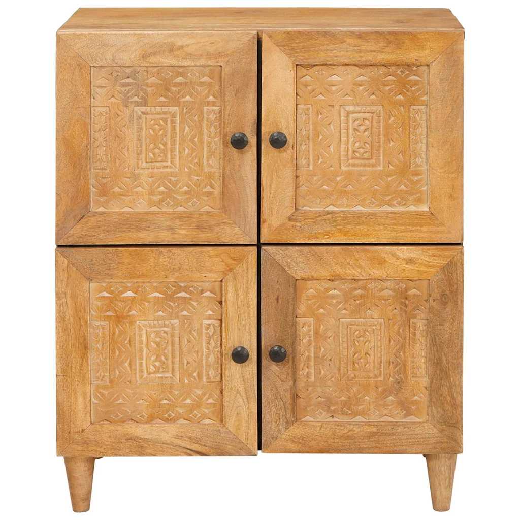 Πλαϊνό γραφείο Ανοιχτό καφέ 33.5 x 60 x 75 εκ - Pakobazaar