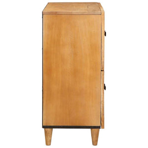 Πλαϊνό γραφείο Ανοιχτό καφέ 33.5 x 60 x 75 εκ - Pakobazaar