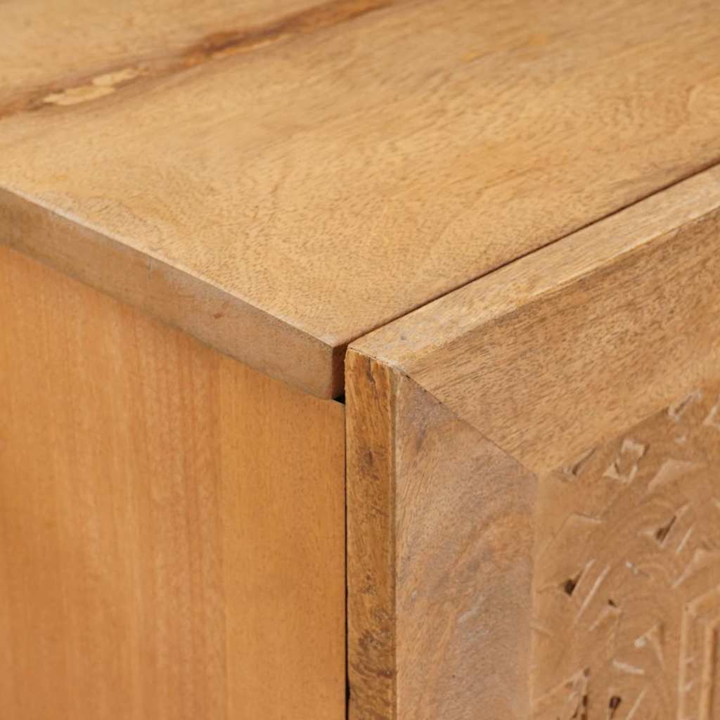 Πλαϊνό γραφείο Ανοιχτό καφέ 33.5 x 90 x 75 εκ - Pakobazaar