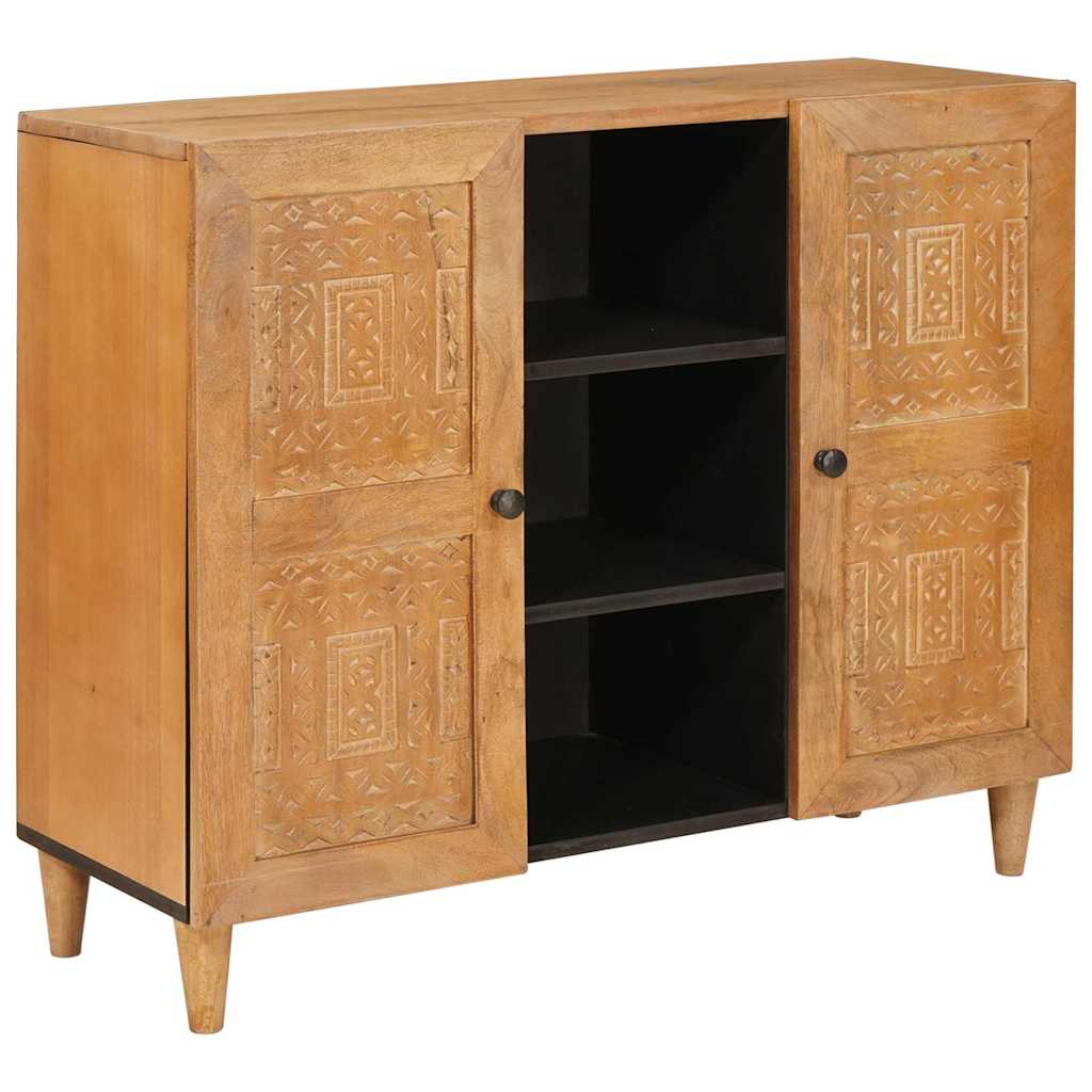 Πλαϊνό γραφείο Ανοιχτό καφέ 33.5 x 90 x 75 εκ - Pakobazaar