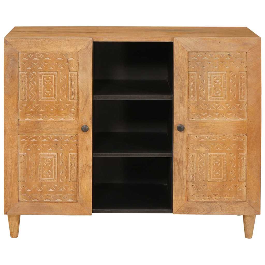 Πλαϊνό γραφείο Ανοιχτό καφέ 33.5 x 90 x 75 εκ - Pakobazaar
