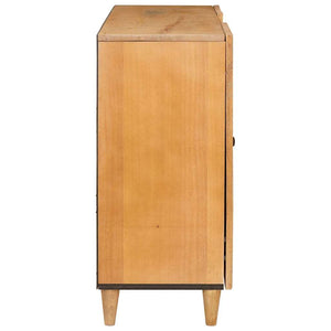 Πλαϊνό γραφείο Ανοιχτό καφέ 33.5 x 90 x 75 εκ - Pakobazaar