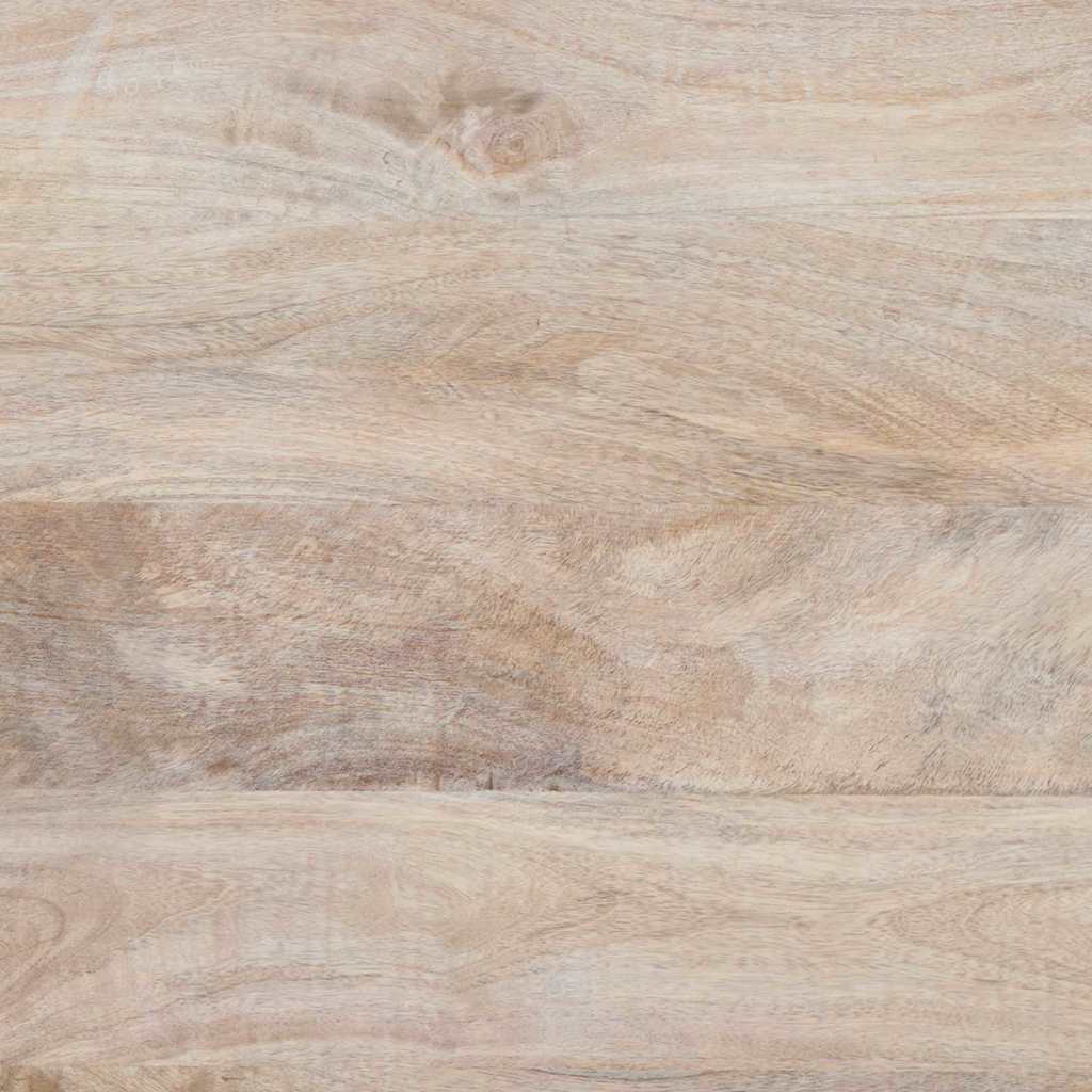 Κομοδίνο με συρτάρι Μπεζ 40 x 33 x 46 εκ. Μασίφ ξύλο ακακίας