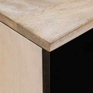 Κομοδίνο Λευκό 40 x 33 x 46 εκ. Επεξεργασμένο Ξύλο