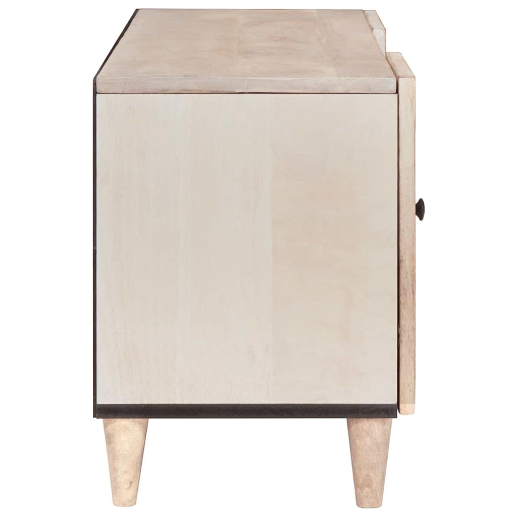 Μονάδες TV με ράφι Λευκό 105 x 33 x 46 εκ. Επεξεργασμένο ξύλο