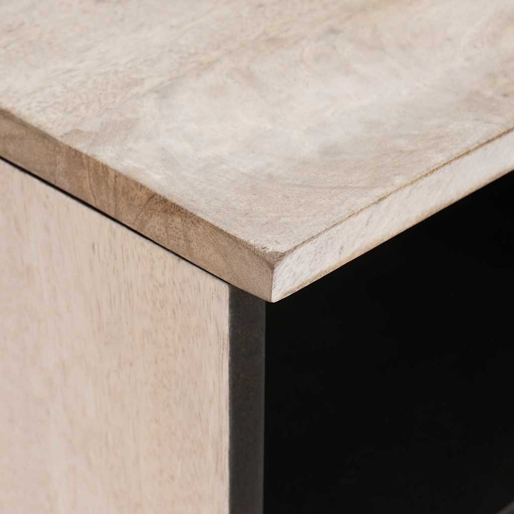 Μονάδες TV με συρτάρι Λευκό 80 x 33 x 46 εκ Επεξεργασμένο ξύλο